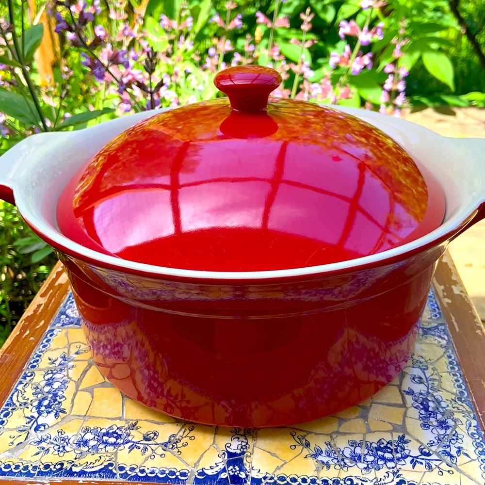 Bialetti 2 qt stoneware Dutch oven